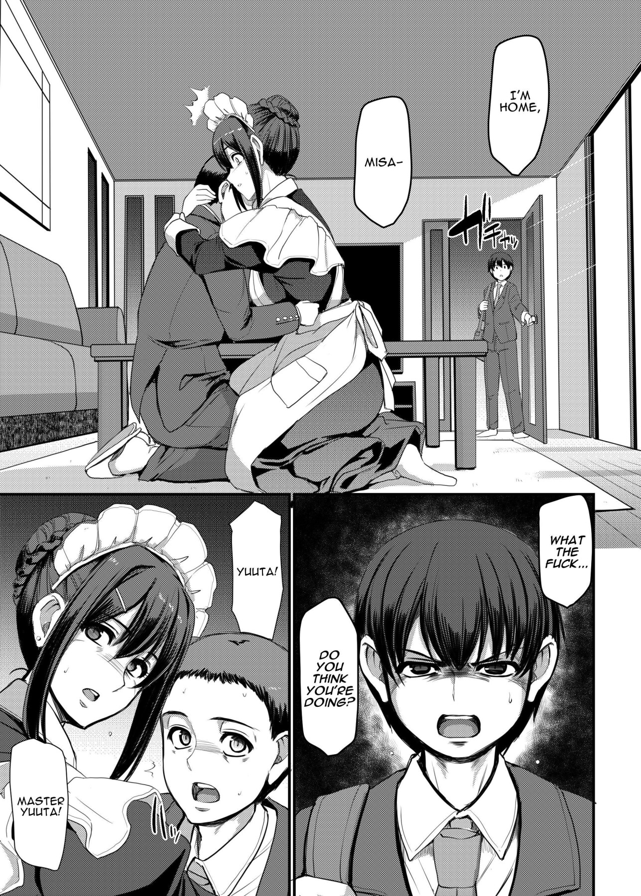 Hentai Manga Comic-Maid's Work. IV-Read-26